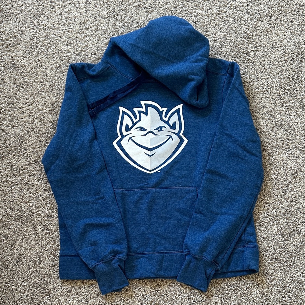 Duke University Blue Mascot Graphic Hoodie